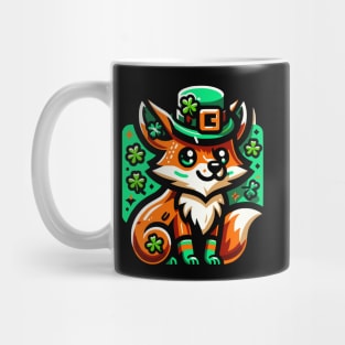 St Patricks Day Fox Mug